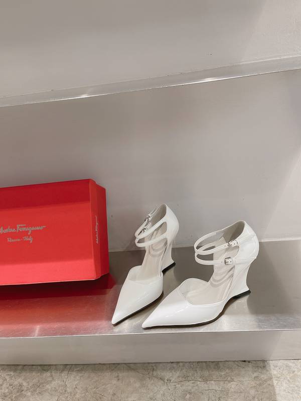 Ferragamo Shoes FMS00079 Heel 9.5CM Ferragamo Shoes FMS00079 Heel 9.5CM