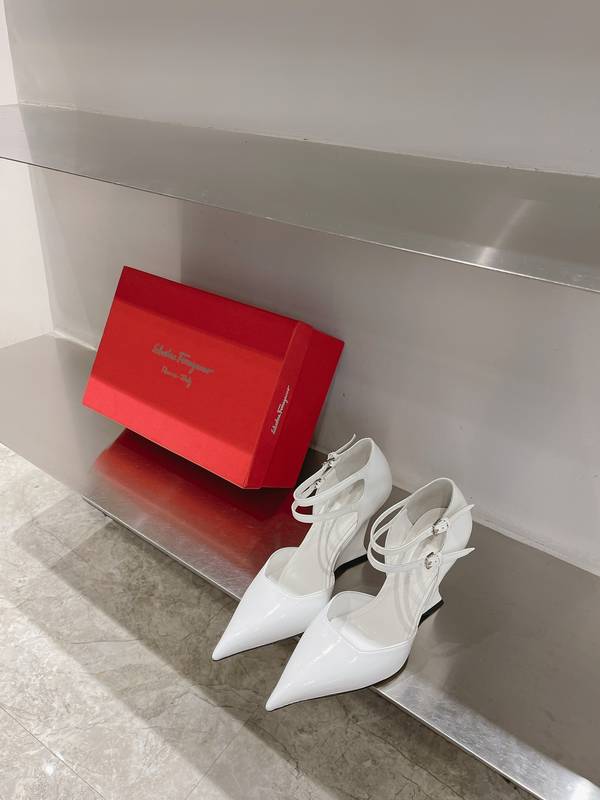 Ferragamo Shoes FMS00079 Heel 9.5CM Ferragamo Shoes FMS00079 Heel 9.5CM