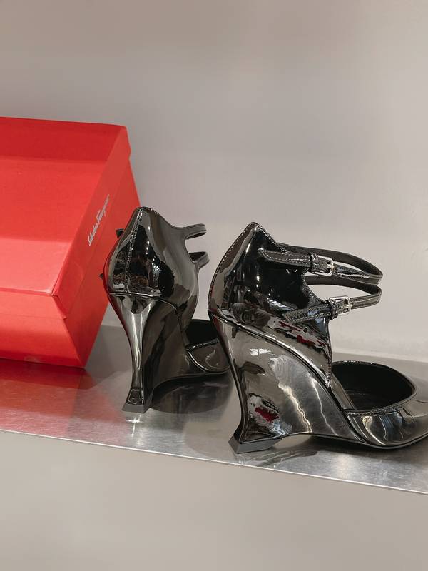 Ferragamo Shoes FMS00080 Heel 9.5CM Ferragamo Shoes FMS00080 Heel 9.5CM