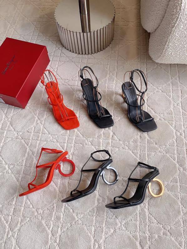 Ferragamo Shoes FMS00085 Heel 8.5CM Ferragamo Shoes FMS00085 Heel 8.5CM