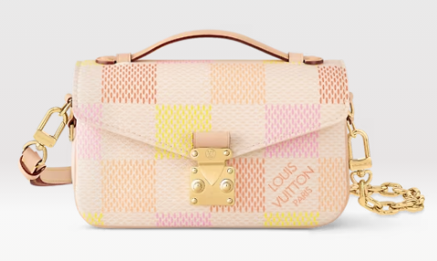 Louis Vuitton Pochette Metis East West N40749 Peach Louis Vuitton Pochette Metis East West N40749 Peach