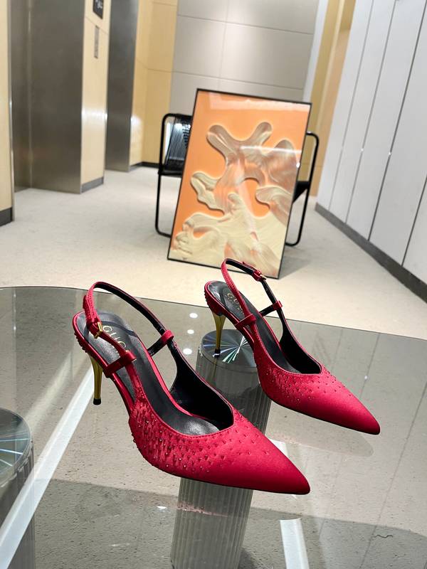 Gucci Shoes GUS00789 Heel 8.5CM Gucci Shoes GUS00789 Heel 8.5CM
