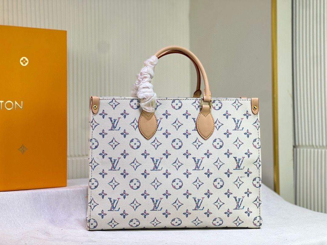 Louis Vuitton Monogram Reverse OnTheGo MM M24708 White Louis Vuitton Monogram Reverse OnTheGo MM M24708 White