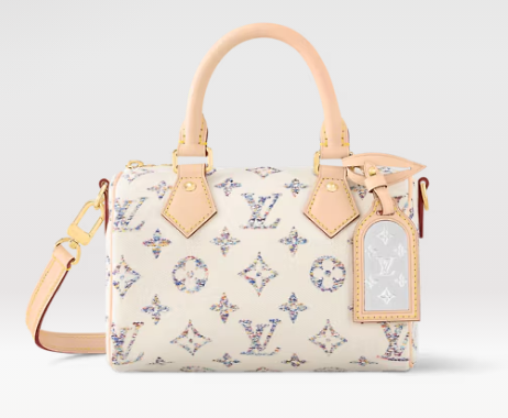 Louis Vuitton Speedy Bandouliere 20 M24709 Multicolor Beige Louis Vuitton Speedy Bandouliere 20 M24709 Multicolor Beige