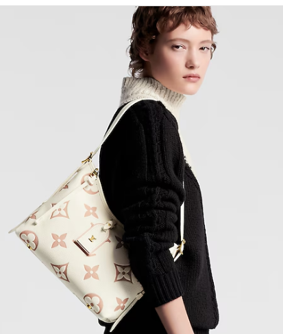 Louis Vuitton CarryAll PM M24141 Latte&Chamallow Louis Vuitton CarryAll PM M24141 Latte&Chamallow