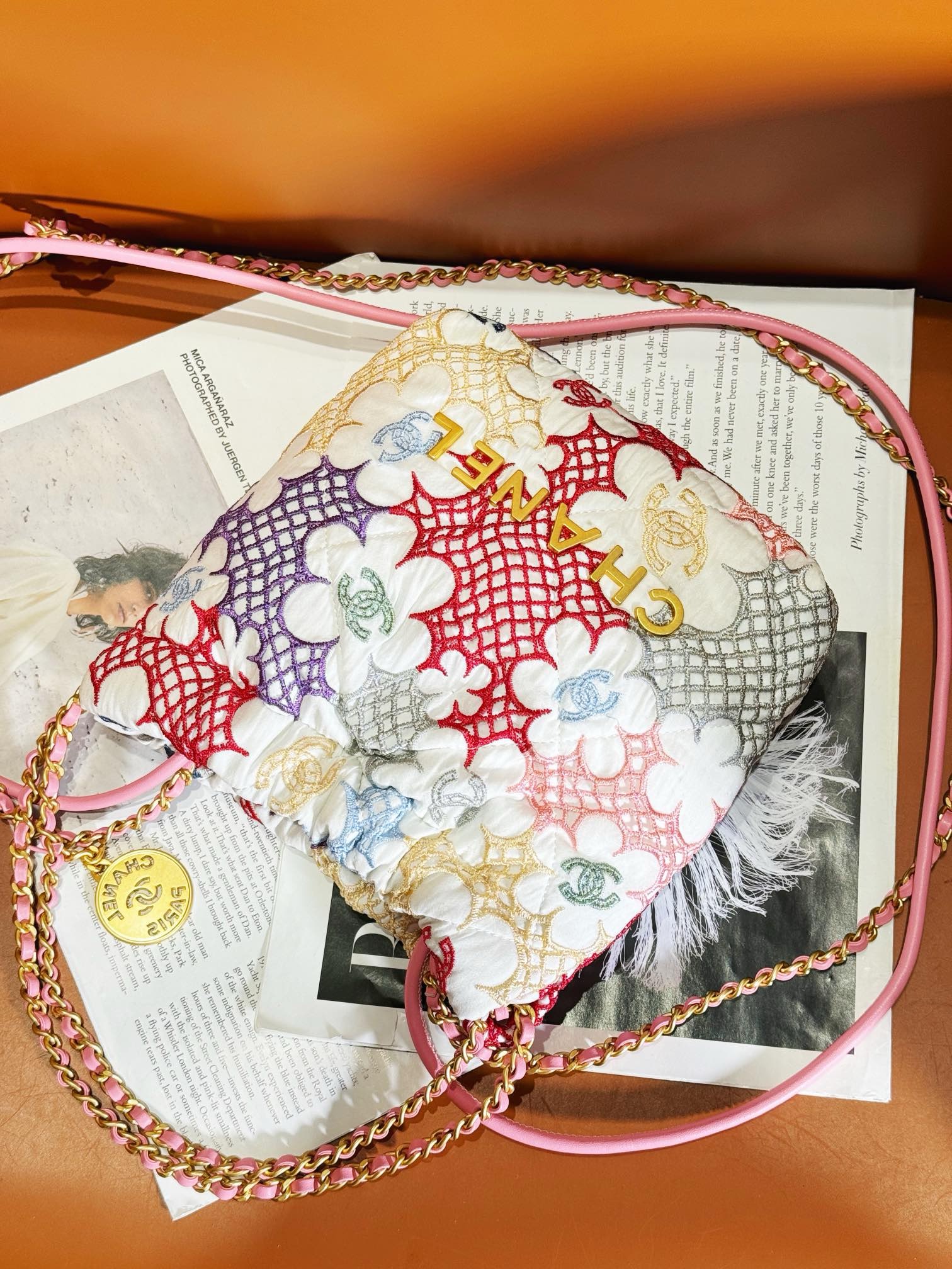 CHANEL 22 MINI HANDBAG AS3980 Multicolor CHANEL 22 MINI HANDBAG AS3980 Multicolor