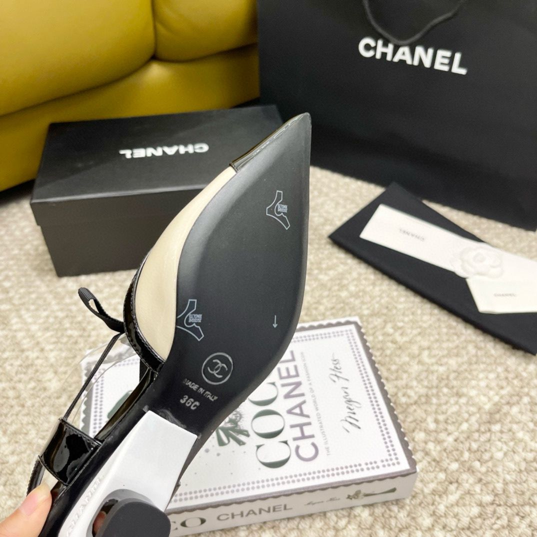 Chanel 24C Bow Shoes C85924-2 Chanel 24C Bow Shoes C85924-2