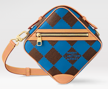 Louis Vuitton Chess Messenger N40547 Blue Louis Vuitton Chess Messenger N40547 Blue