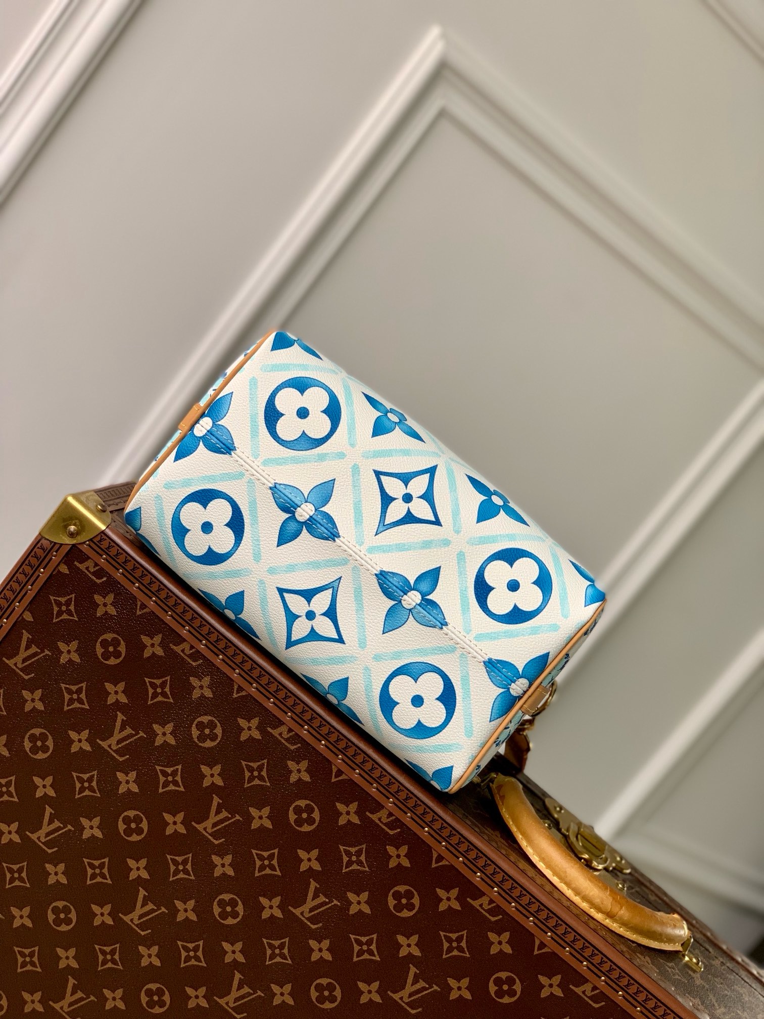 Louis Vuitton NEW Speedy Bandouliere 25 M11264 Lagoon Blue Louis Vuitton NEW Speedy Bandouliere 25 M11264 Lagoon Blue