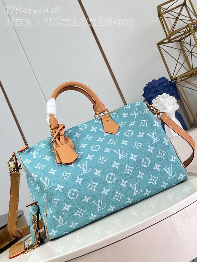 Louis Vuitton Speedy P9 Bandouliere 40 M24418 blue Louis Vuitton Speedy P9 Bandouliere 40 M24418 blue