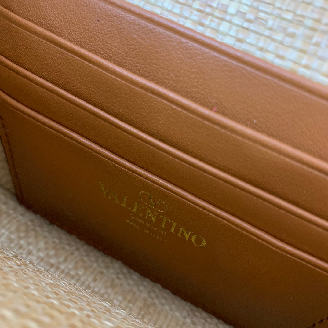 VALENTINO VLOGO SIGNATURE RAFFIA Mini Shoulder Bag 0571 brown VALENTINO VLOGO SIGNATURE RAFFIA Mini Shoulder Bag 0571 brown