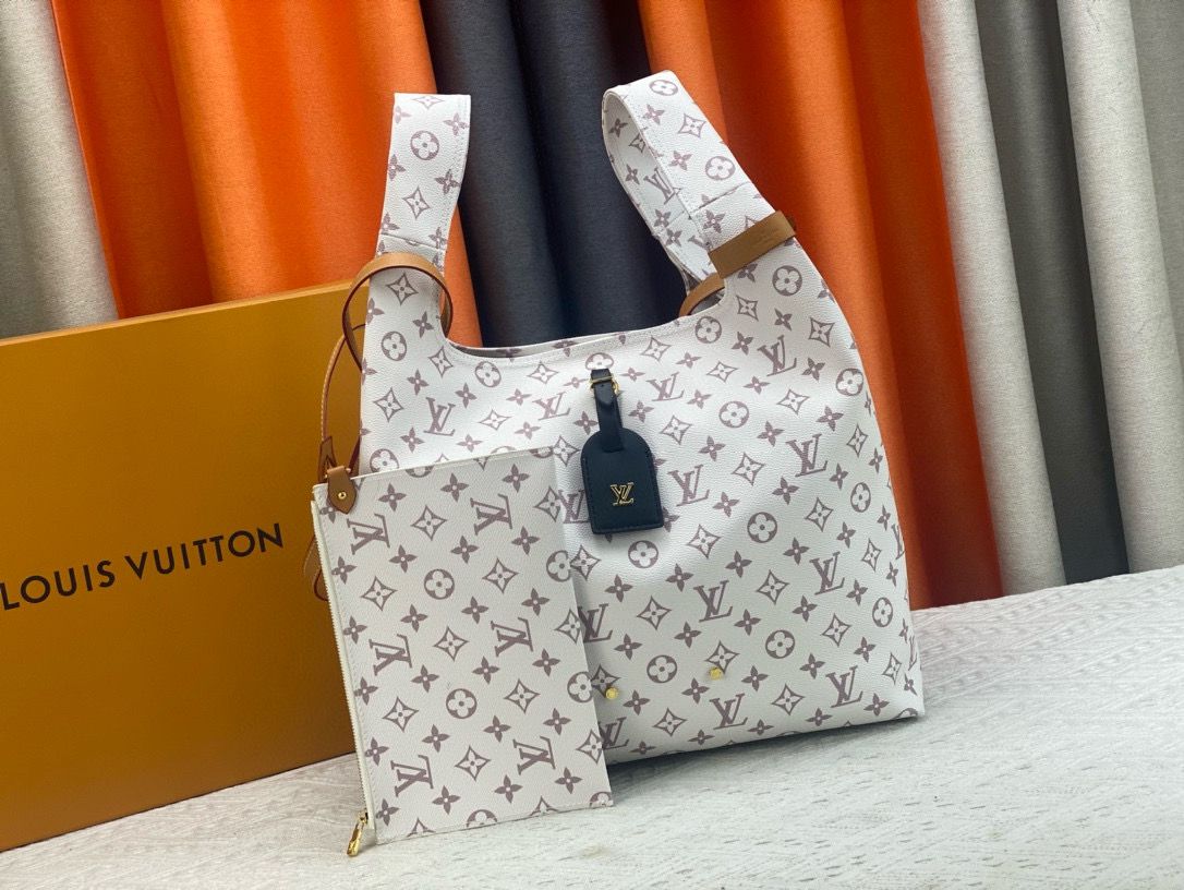Louis Vuitton Monogram Canvas Atlantis GM Bag M46816 OR M46817 White Louis Vuitton Monogram Canvas Atlantis GM Bag M46816 OR M46817 White