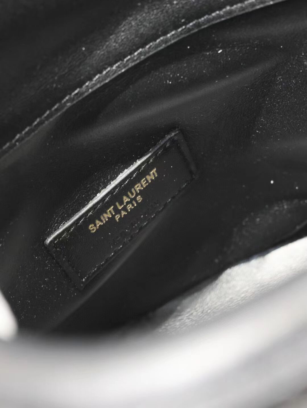 SAINT LAUREN CALYPSO IN PLUNGED LAMBSKIN Y661368 black SAINT LAUREN CALYPSO IN PLUNGED LAMBSKIN Y661368 black