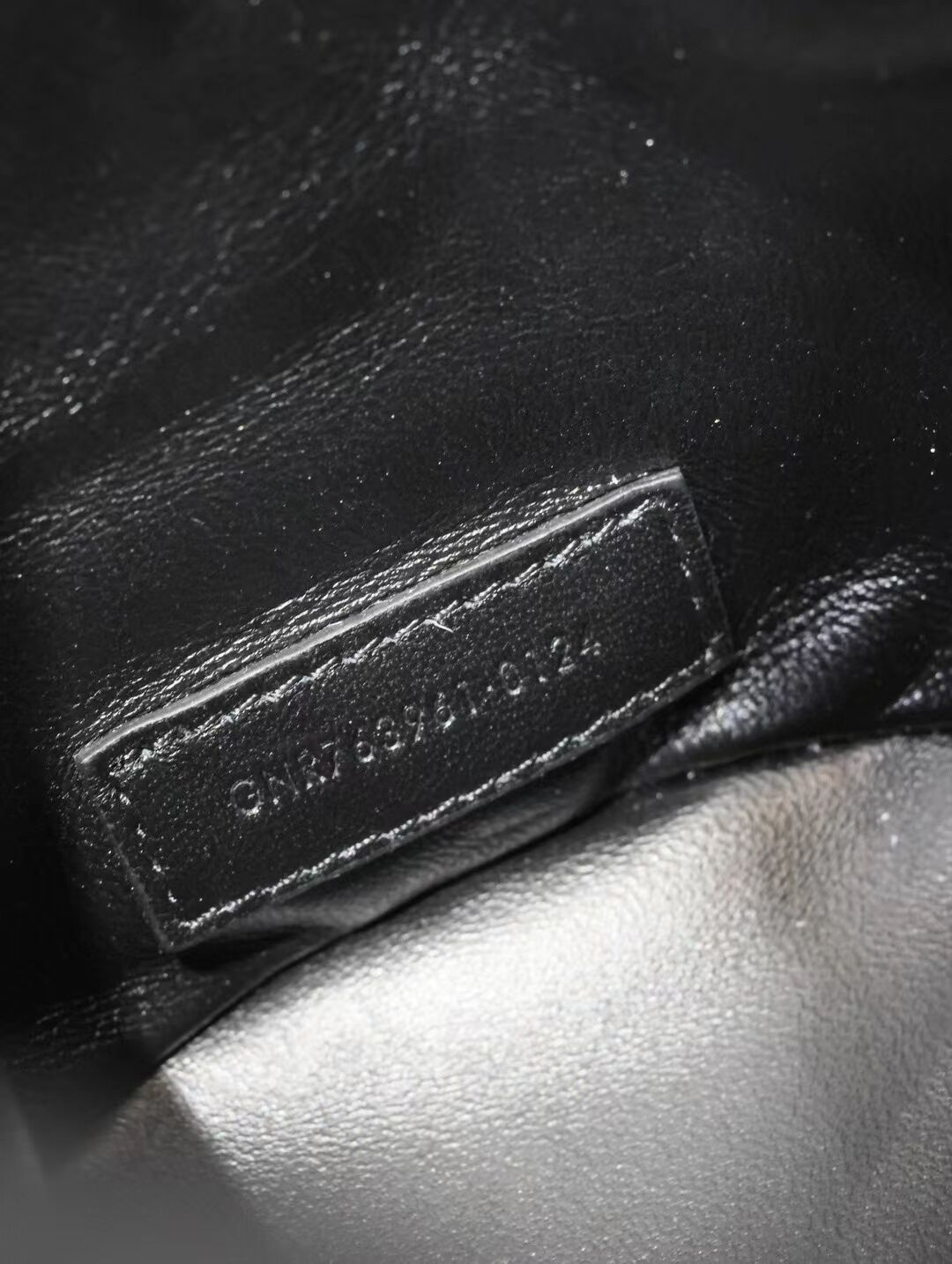 SAINT LAUREN CALYPSO IN PLUNGED LAMBSKIN Y661368 black SAINT LAUREN CALYPSO IN PLUNGED LAMBSKIN Y661368 black