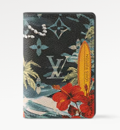 Louis Vuitton Pocket Organizer M83498 Navy Blue Louis Vuitton Pocket Organizer M83498 Navy Blue