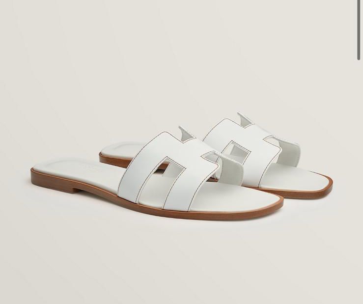 Hermes Shoes HMS56268 White Hermes Shoes HMS56268 White