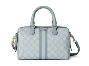 GUCCI OPHIDIA GG SMALL TOP HANDLE BAG 772061 Dusty blue GUCCI OPHIDIA GG SMALL TOP HANDLE BAG 772061 Dusty blue
