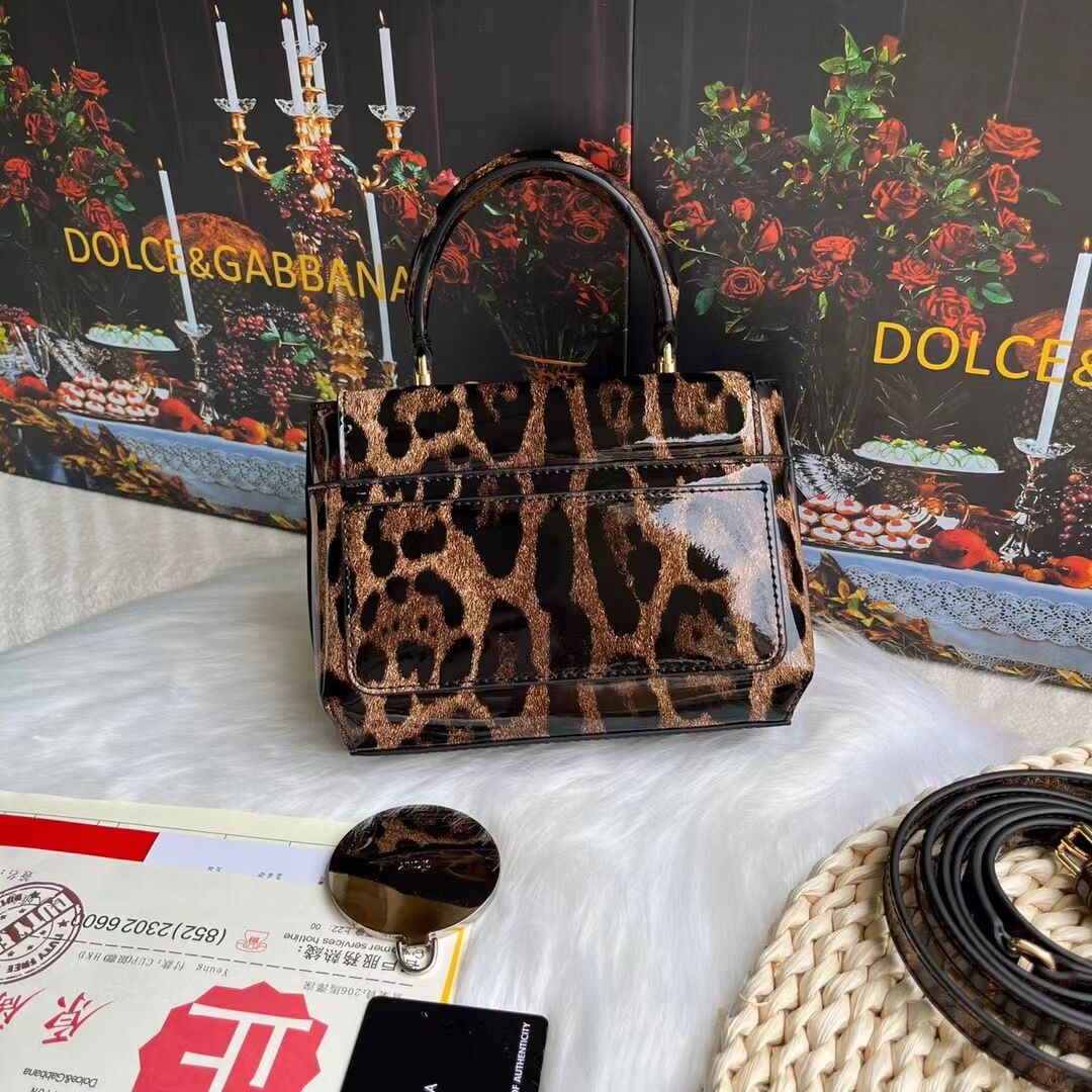 Dolce & Gabbana Patent leather G6002A BLACK&BROWN Dolce & Gabbana Patent leather G6002A BLACK&BROWN