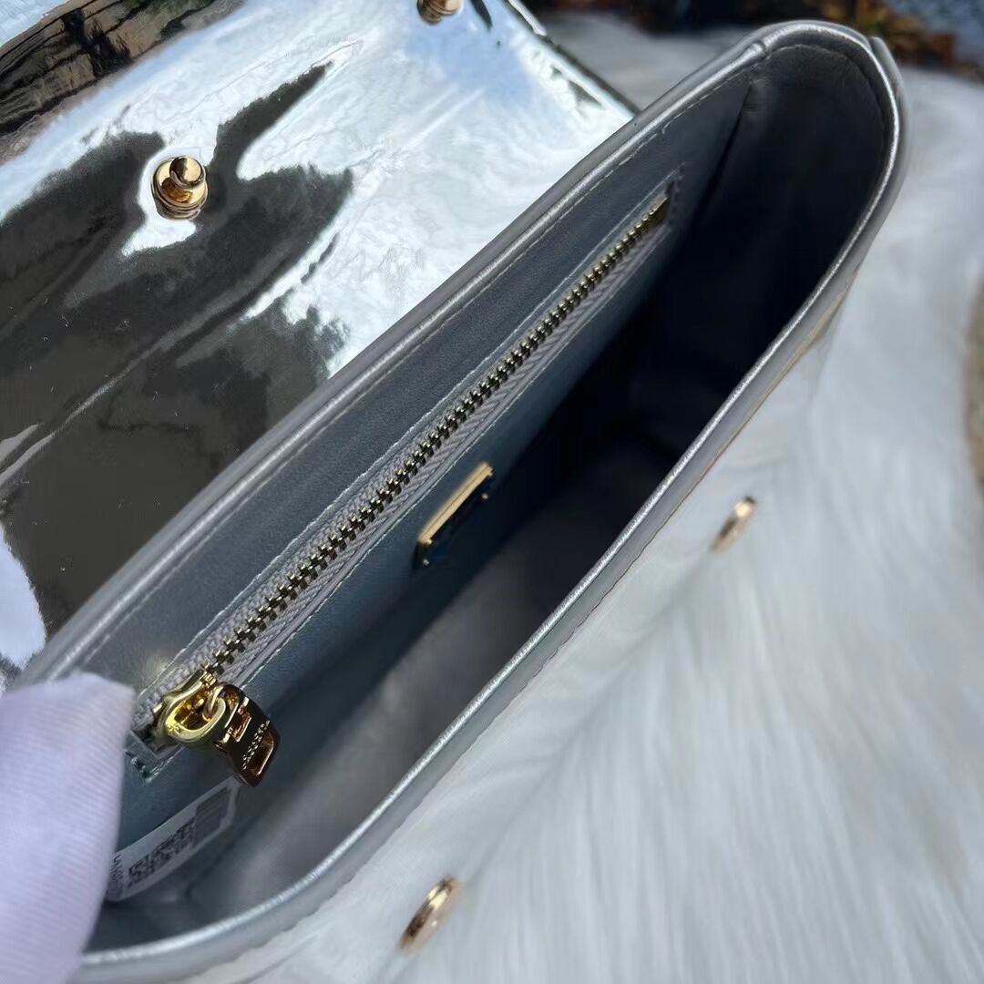 Dolce & Gabbana Patent leather G6002A silver Dolce & Gabbana Patent leather G6002A silver