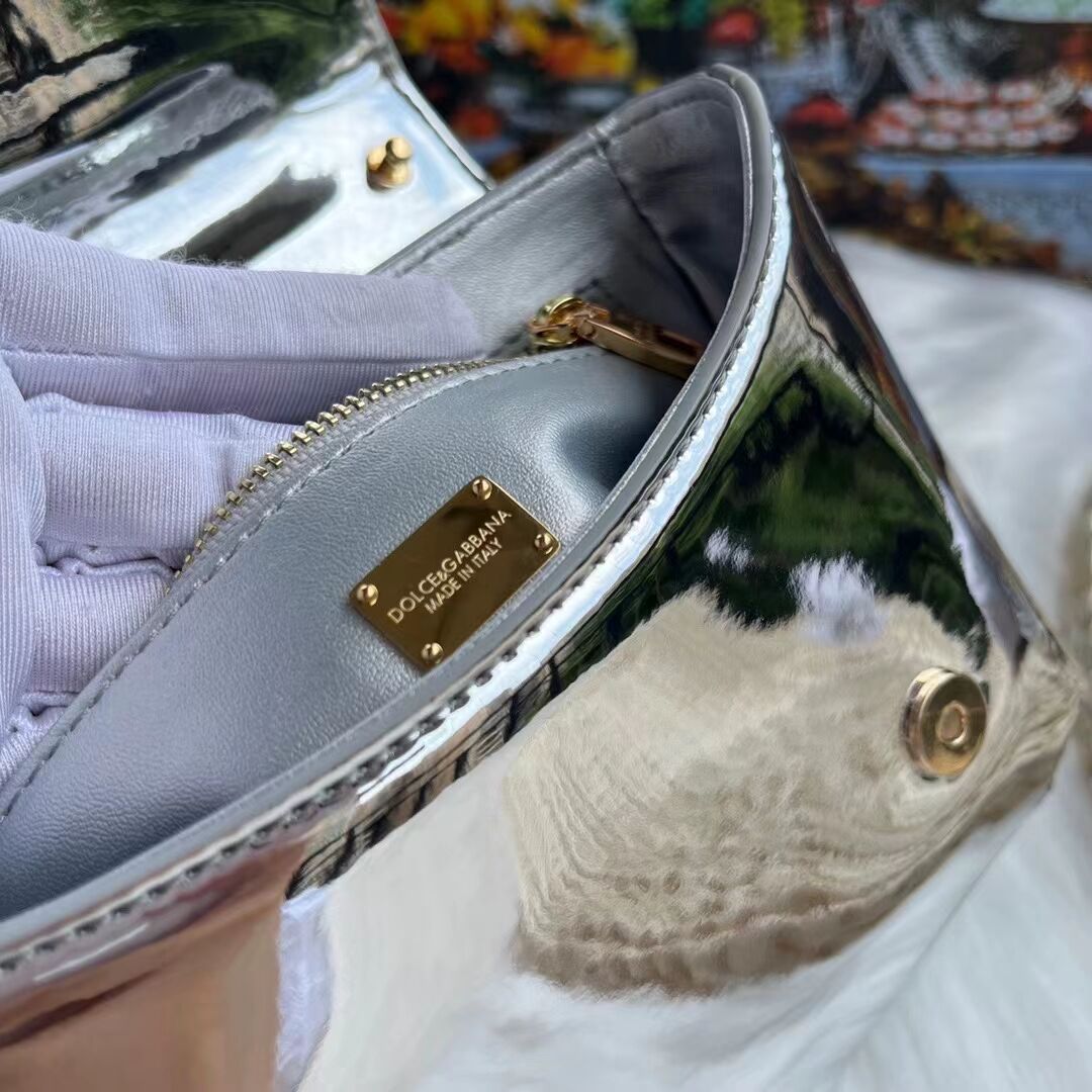 Dolce & Gabbana Patent leather G6002A silver Dolce & Gabbana Patent leather G6002A silver
