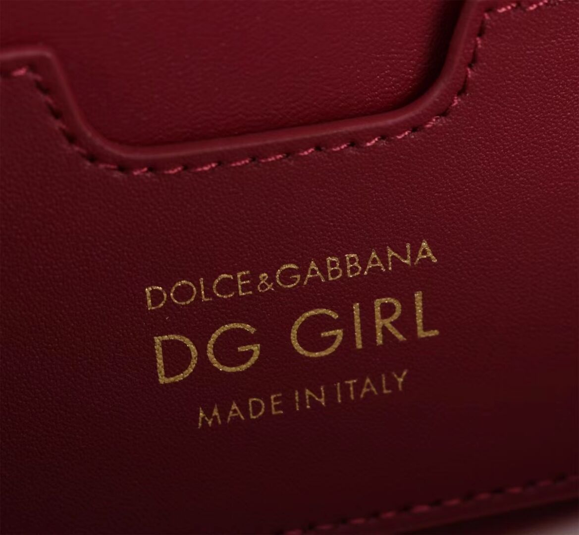 Dolce & Gabbana leather Shoulder Bag G6504 red Dolce & Gabbana leather Shoulder Bag G6504 red