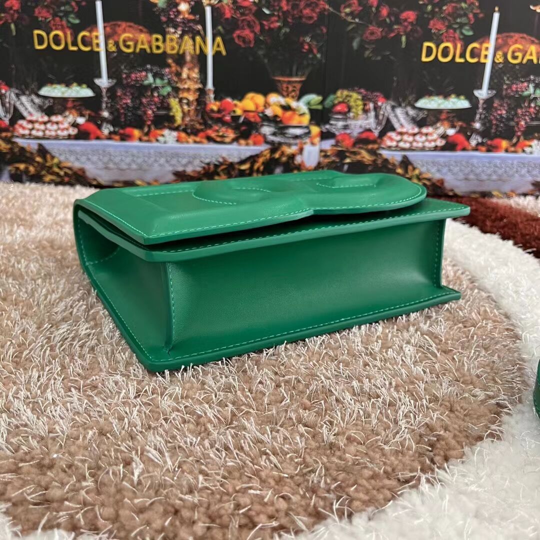 Dolce & Gabbana leather Shoulder Bag G6551 green Dolce & Gabbana leather Shoulder Bag G6551 green