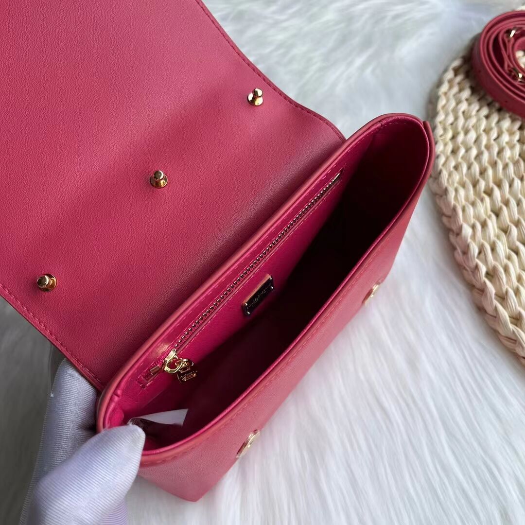 Dolce & Gabbana leather bag G6002 rose Dolce & Gabbana leather bag G6002 rose