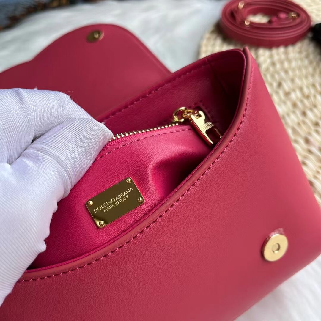 Dolce & Gabbana leather bag G6002 rose Dolce & Gabbana leather bag G6002 rose