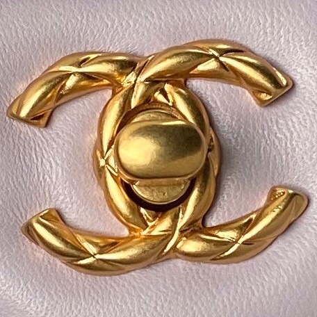 Chanel SMALL FLAP BAG WITH TOP HANDLE AS4957 Light Purple