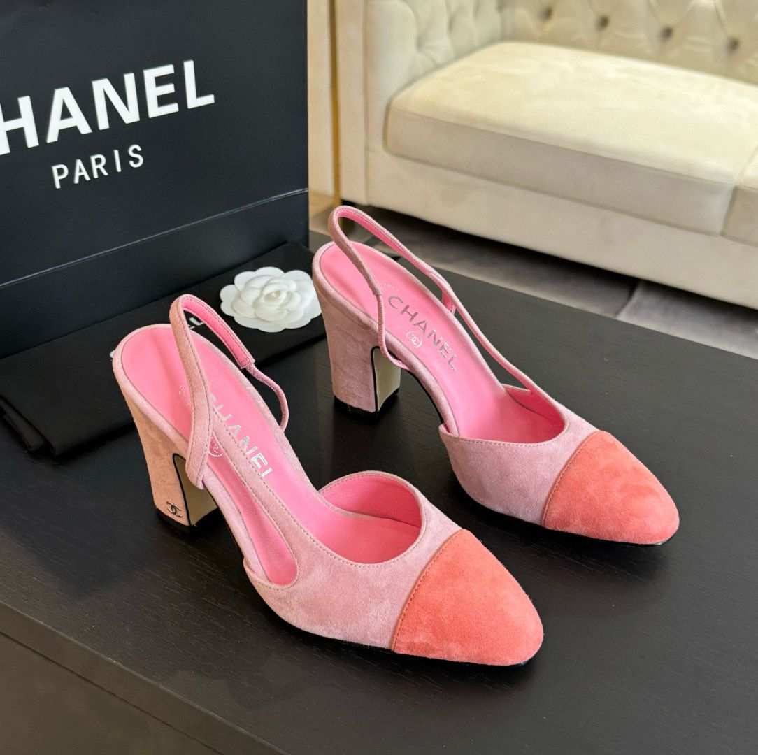 Chanel Sandal 95MM Hight Heels Shoes C50223 Peach Chanel Sandal 95MM Hight Heels Shoes C50223 Peach