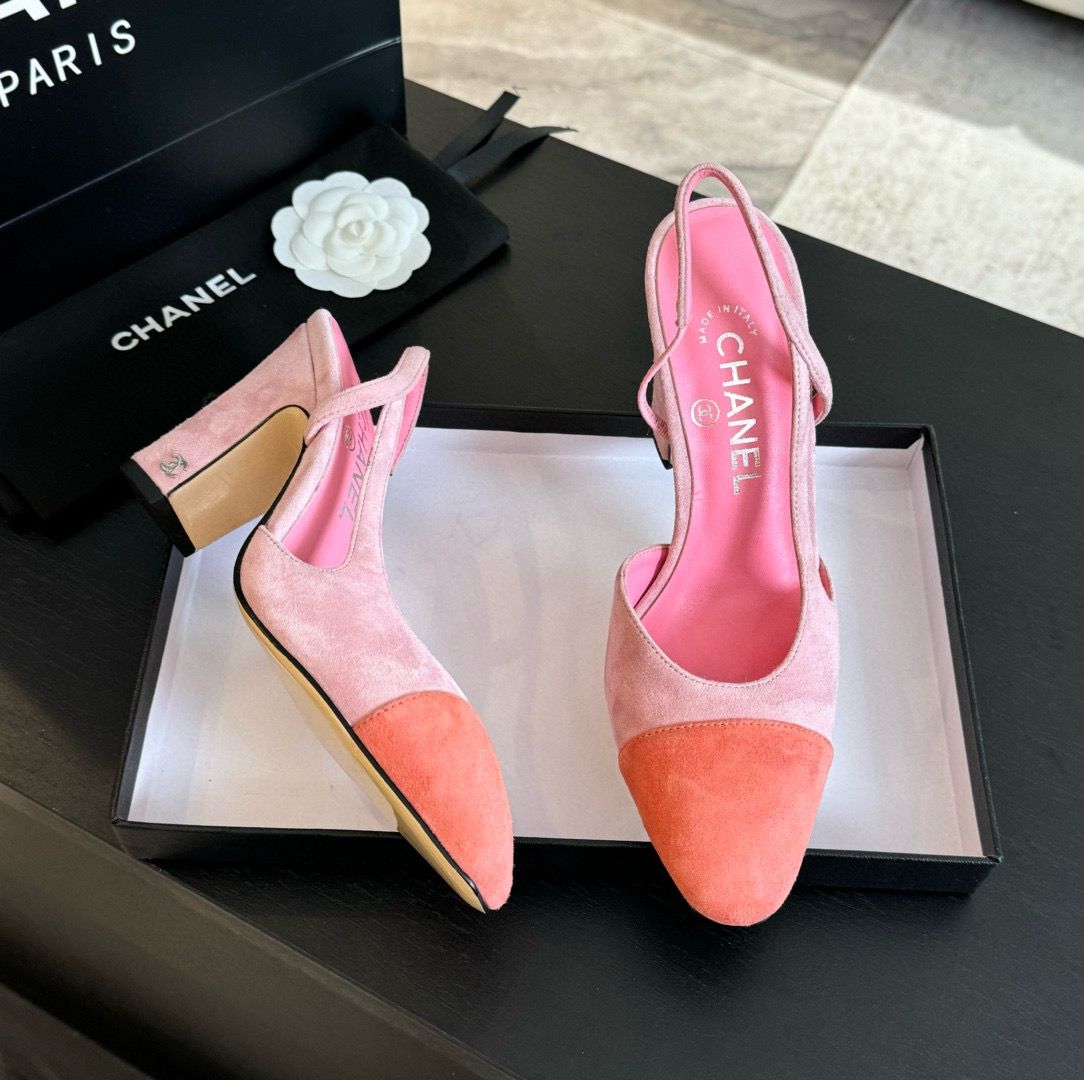 Chanel Sandal 95MM Hight Heels Shoes C50223 Peach Chanel Sandal 95MM Hight Heels Shoes C50223 Peach
