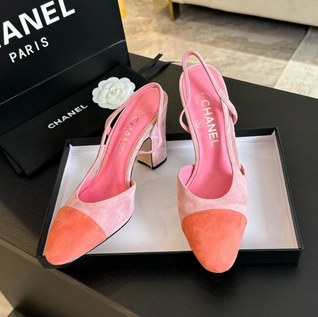 Chanel Sandal 95MM Hight Heels Shoes C50223 Peach Chanel Sandal 95MM Hight Heels Shoes C50223 Peach
