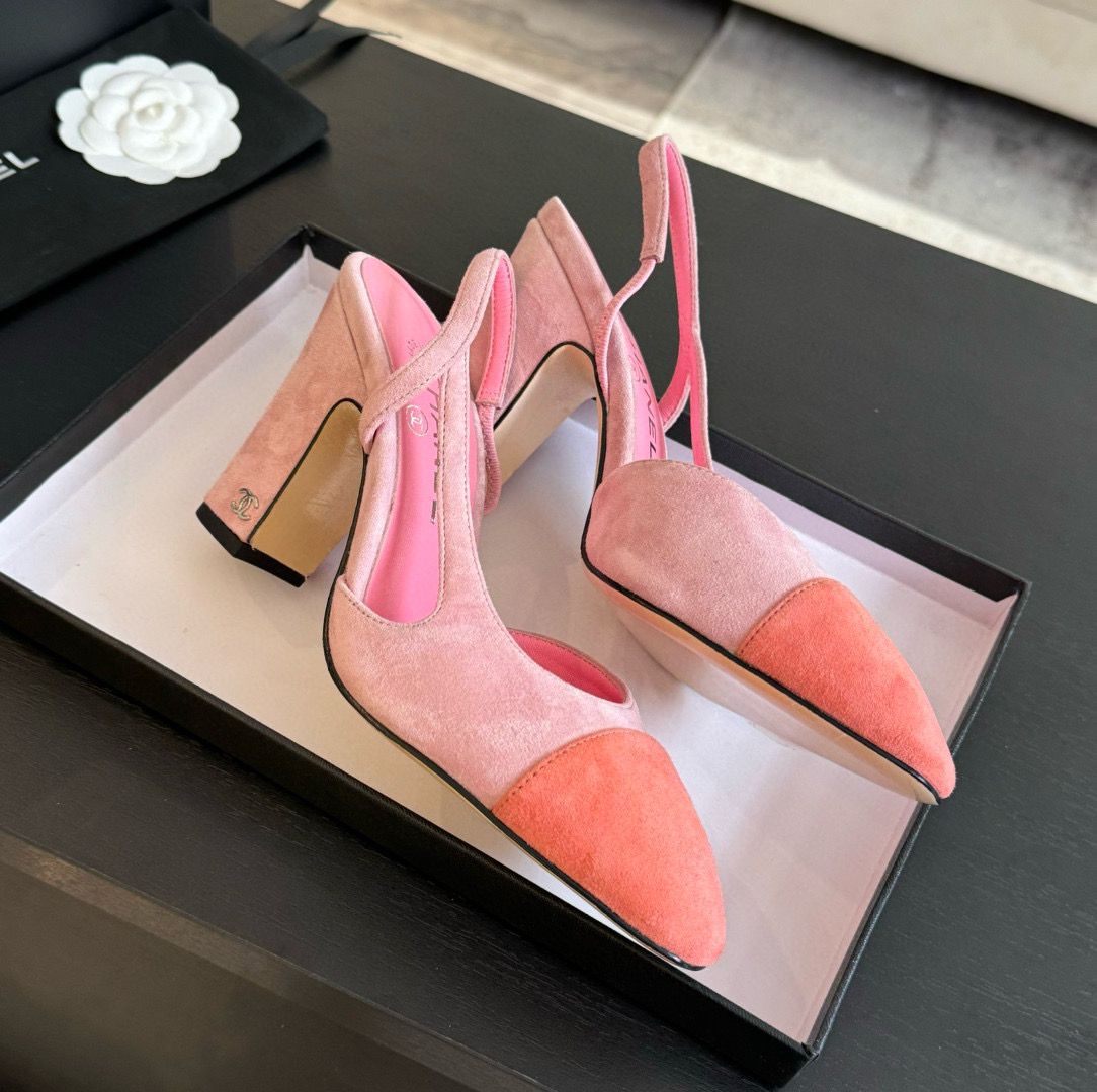 Chanel Sandal 95MM Hight Heels Shoes C50223 Peach Chanel Sandal 95MM Hight Heels Shoes C50223 Peach