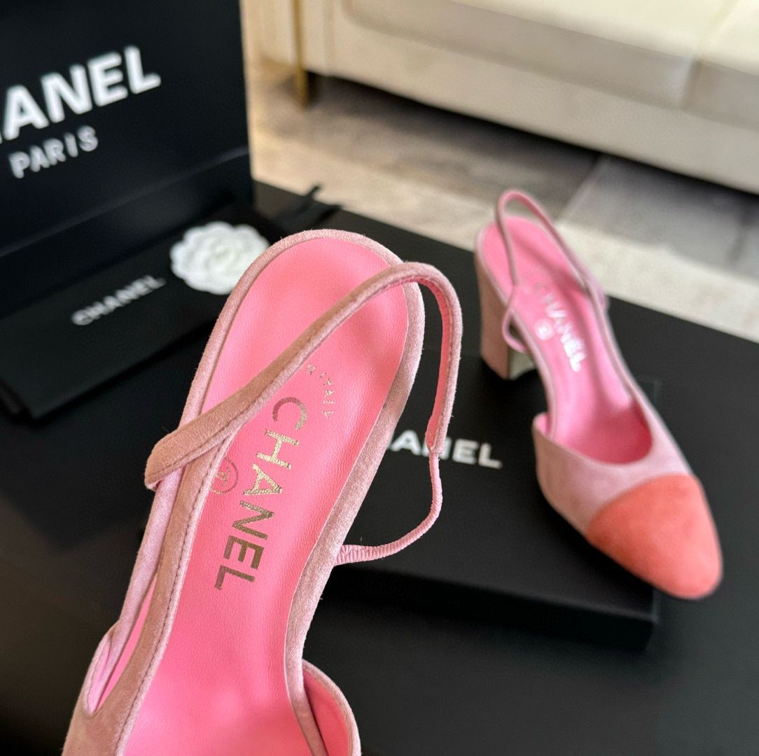 Chanel Sandal 95MM Hight Heels Shoes C50223 Peach Chanel Sandal 95MM Hight Heels Shoes C50223 Peach