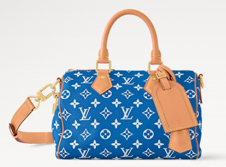 Louis Vuitton NEW Speedy P9 Bandouliere 25 M11561 Blue Louis Vuitton NEW Speedy P9 Bandouliere 25 M11561 Blue