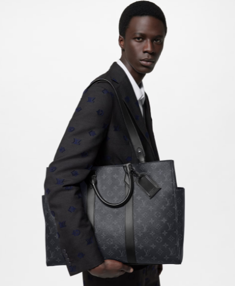 Louis Vuitton Sac Plat 24H M46451 black Louis Vuitton Sac Plat 24H M46451 black