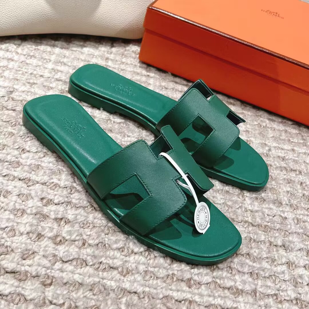 Hermes Shoes HMS56268 Dark Green Hermes Shoes HMS56268 Dark Green