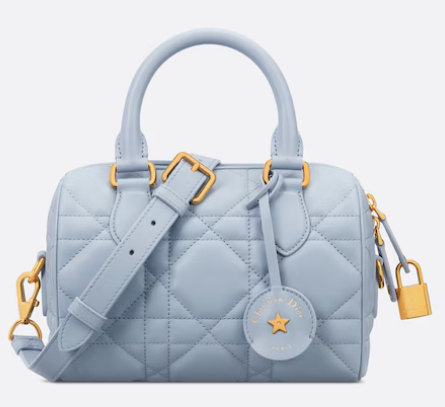 Dior Groove 20 Bag Pale Blue Macrocannage Calfskin M1364UBOL Dior Groove 20 Bag Pale Blue Macrocannage Calfskin M1364UBOL