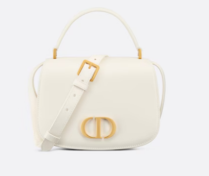 Dior Medium 30 Montaigne Avenue Top Handle Bag Ribbed Calfskin M9371UN Latte Ribbed Dior Medium 30 Montaigne Avenue Top Handle Bag Ribbed Calfskin M9371UN Latte Ribbed