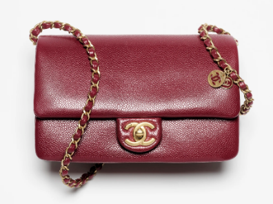 Chanel FLAP BAG AS5186 Burgundy Chanel FLAP BAG AS5186 Burgundy