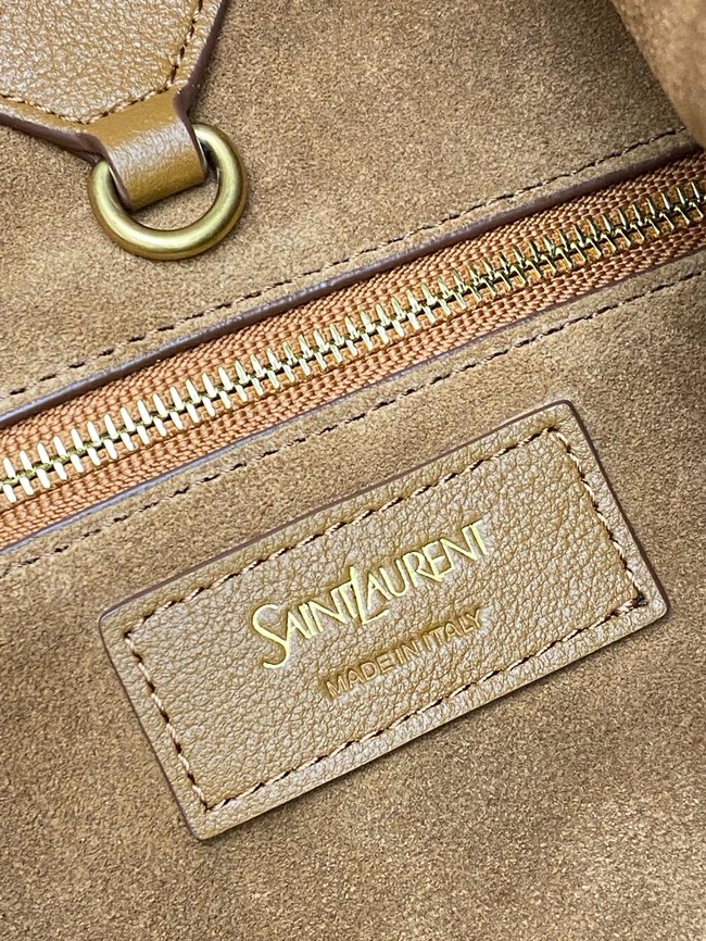 Saint Laurent Y TOTE IN LEATHER 817602 BRICK