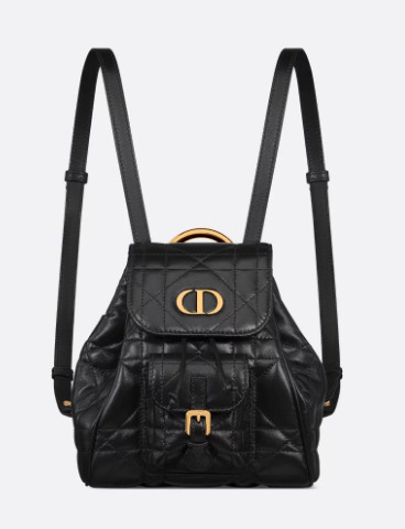 DIOR Medium Dior Caro Backpack M6302UN black DIOR Medium Dior Caro Backpack M6302UN black