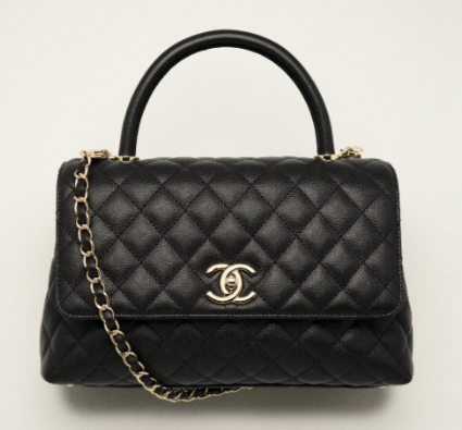 Chanel LARGE FLAP BAG WITH TOP HANDLE A92991 black Chanel LARGE FLAP BAG WITH TOP HANDLE A92991 black