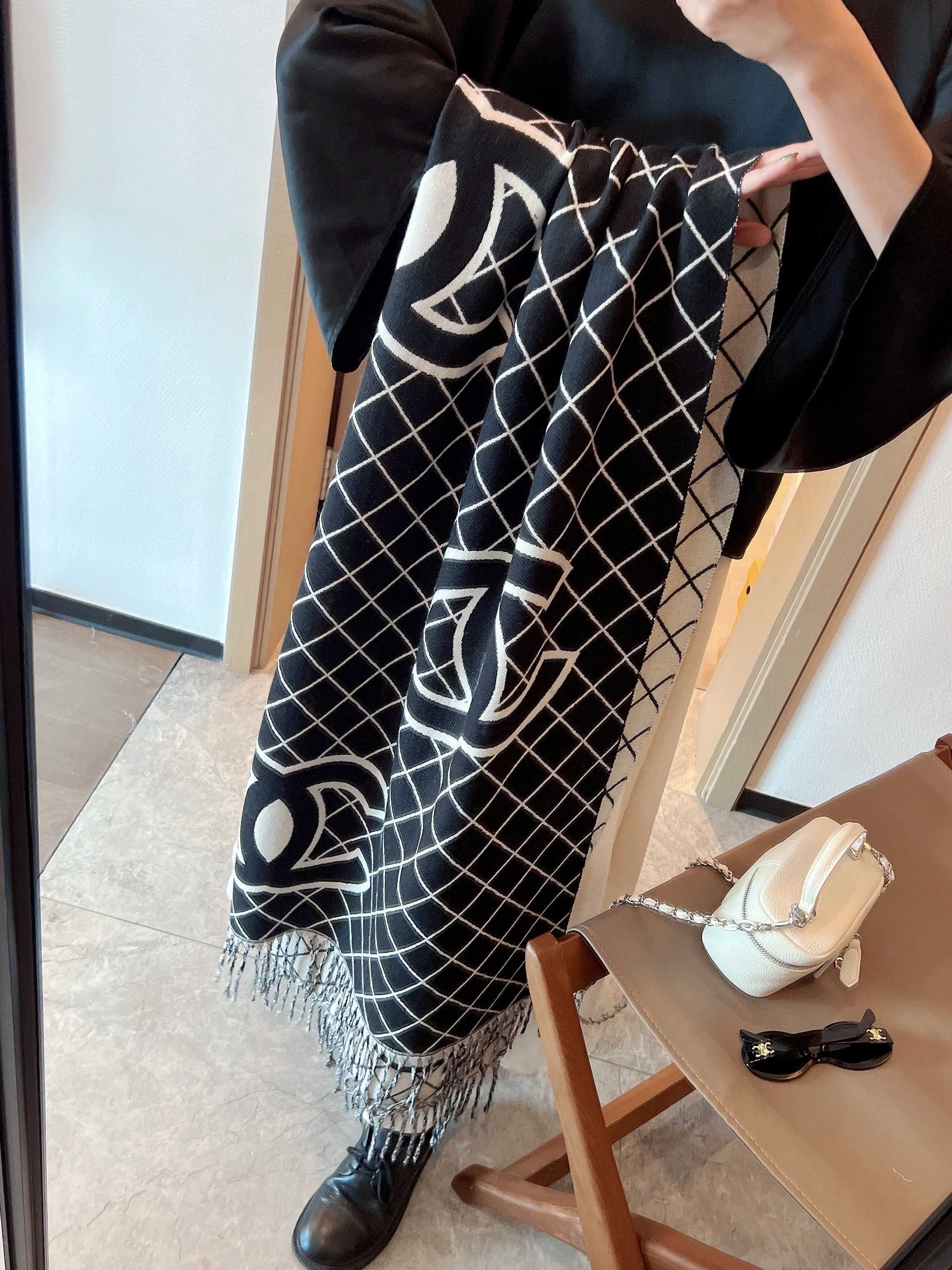 Chanel Cashmere Scarf CHS70841 Chanel Cashmere Scarf CHS70841