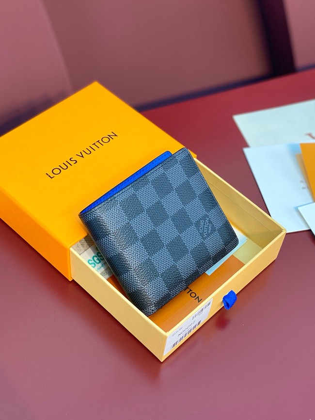 Louis Vuitton Pocket Organizer N00092 Indigo Blue