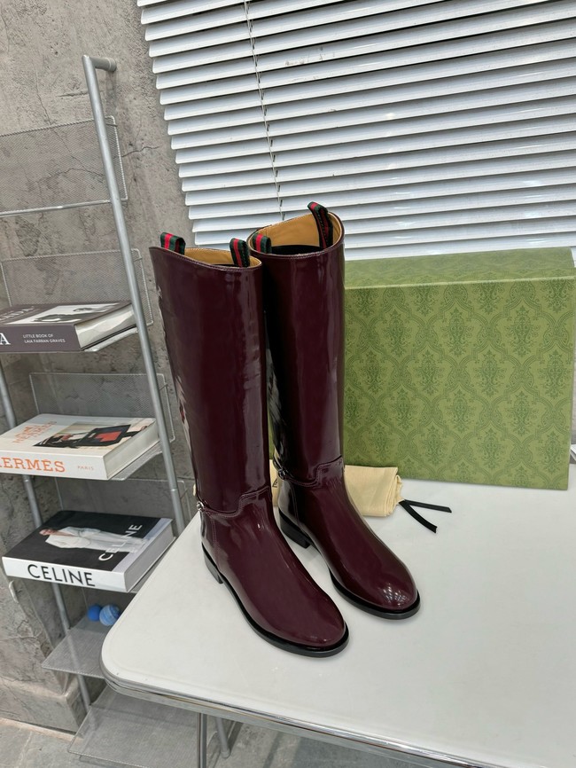 Gucci WOMENS SLIM HORSEBIT BOOT 55752-2