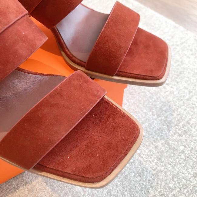 Hermes WOMENS SANDAL Heel 6.5CM 55861-4