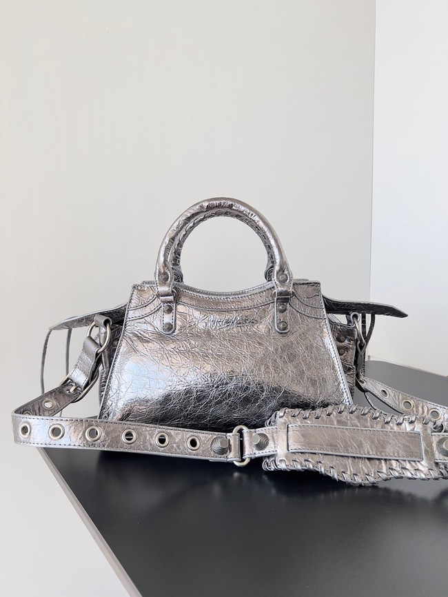 Balenciaga NEO CAGOLE 77534 Silver gray