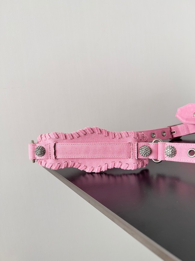 Balenciaga NEO CAGOLE Denim 77534 pink