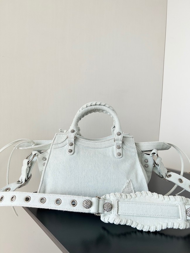 Balenciaga NEO CAGOLE Denim 77534 sky blue